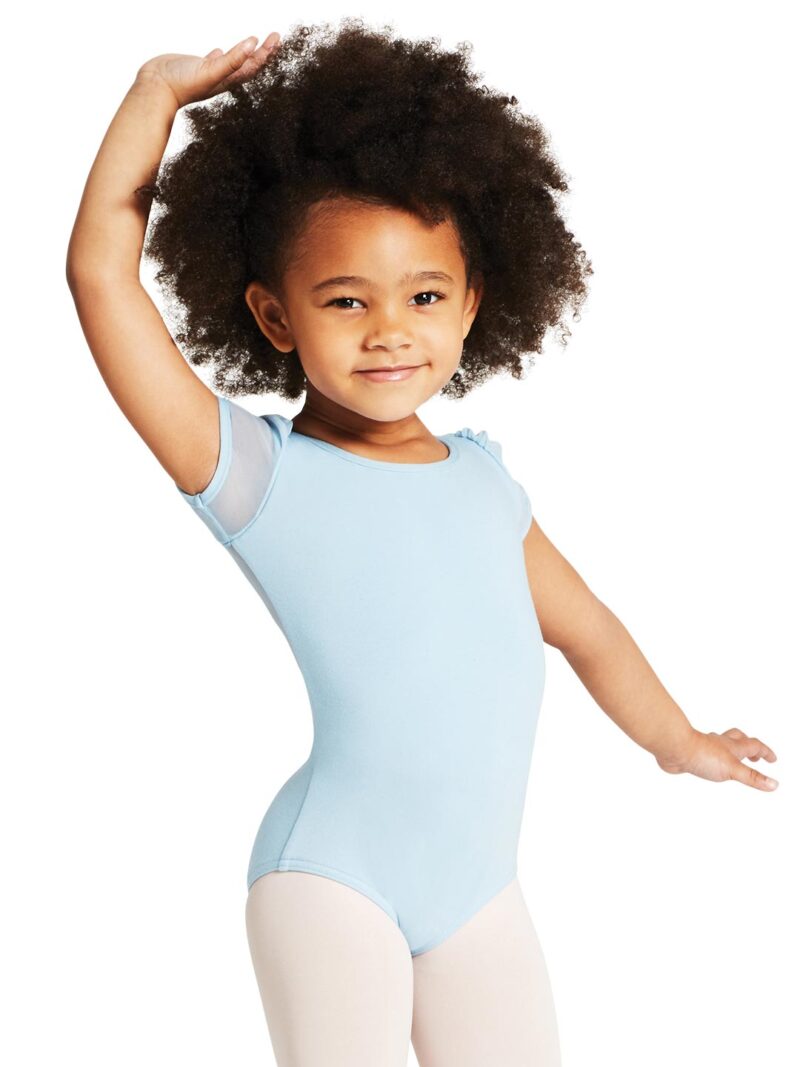 Capezio Puff Sleeve Keyhole Back Leotard