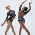 Chanel Embellish High-Neck Half Sleeve Leotard
