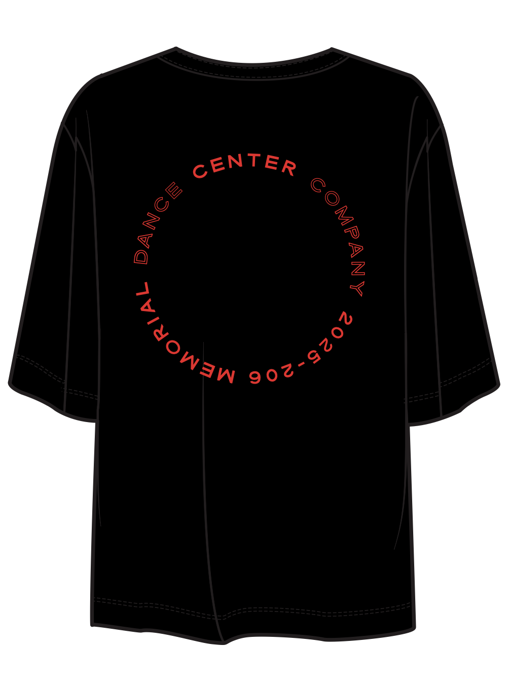 ***Pre-Order*** MDC COMPANY024 Black Oversized Tee